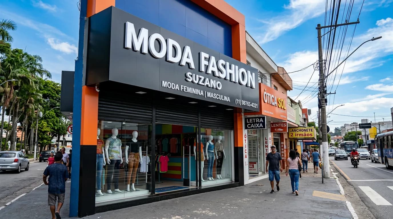 Fachada em ACM em Suzano