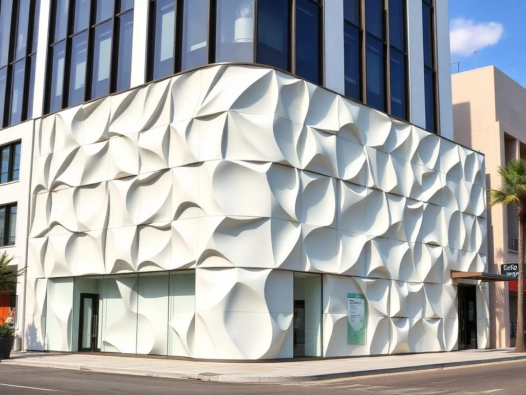 Fachada em ACM 3D